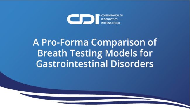 cdi-proforma-feature-image Breath Testing Models for Gastrointestinal Disorders
